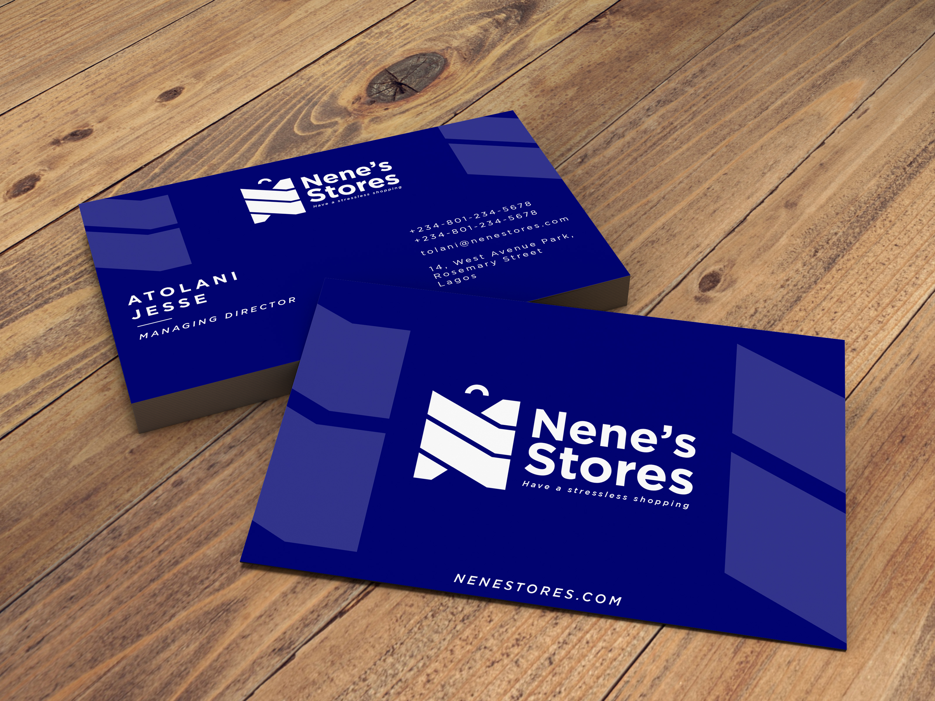 Nene's Stores Brand Identity media 2